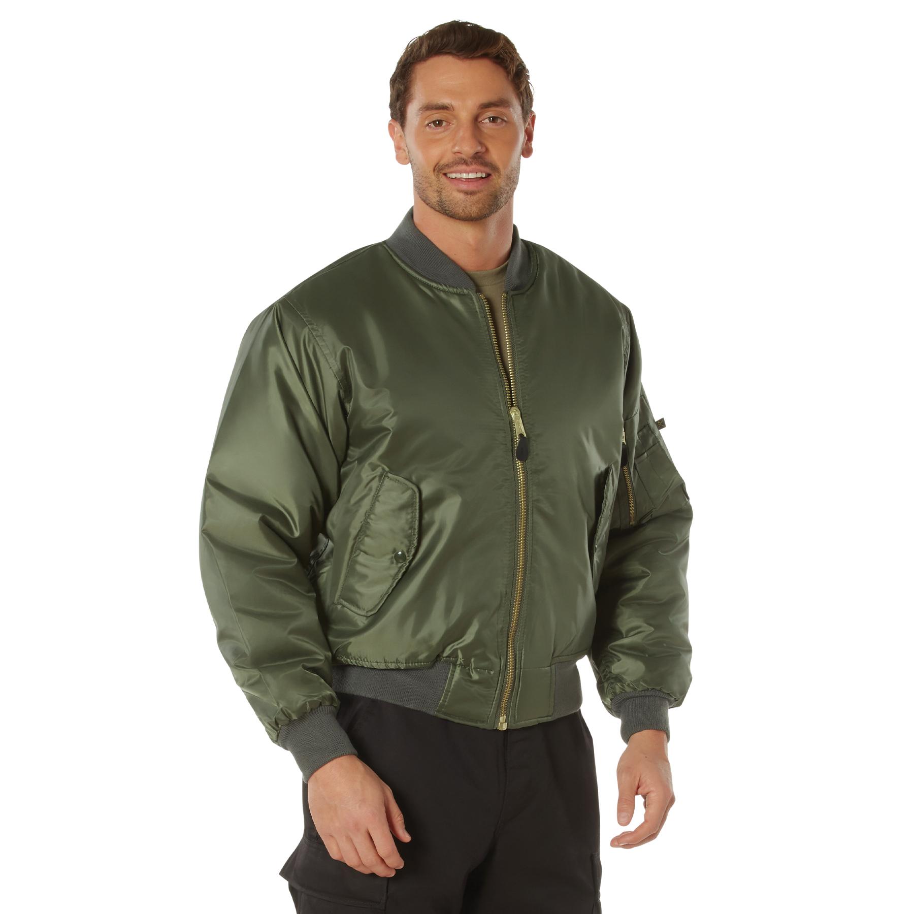Rothco MA-1 Flight Jacket 6XL Gunmetal Grey | FMC Tactical